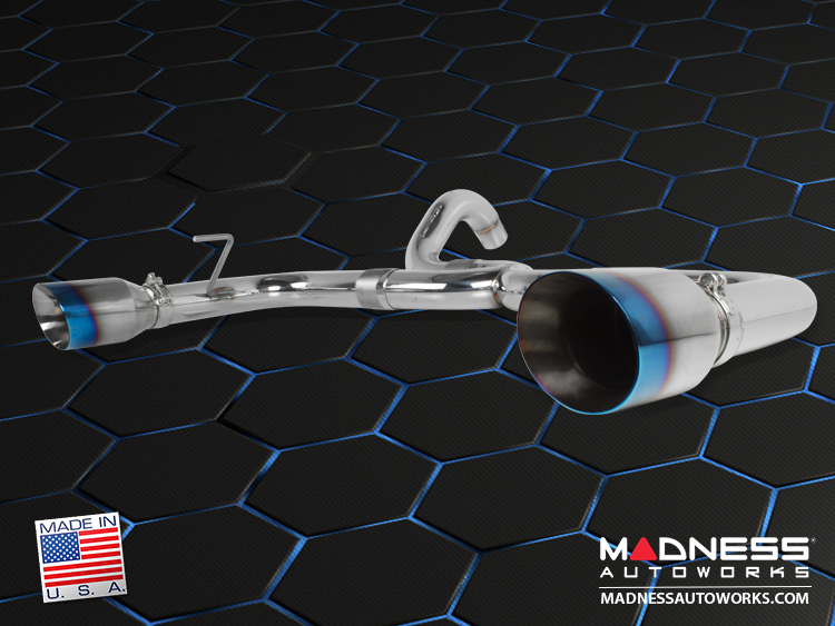 FIAT 500 Performance Exhaust by MADNESS 1.4L Turbo Axle Back Dual